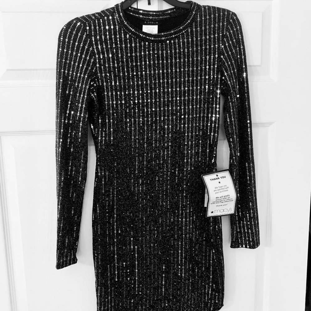 brand new elegant women's sequin sexy party/cocktail short dress